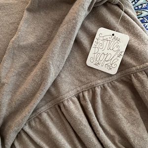 Free People long sleeve Forever Your Girl baby doll sweater/blouse